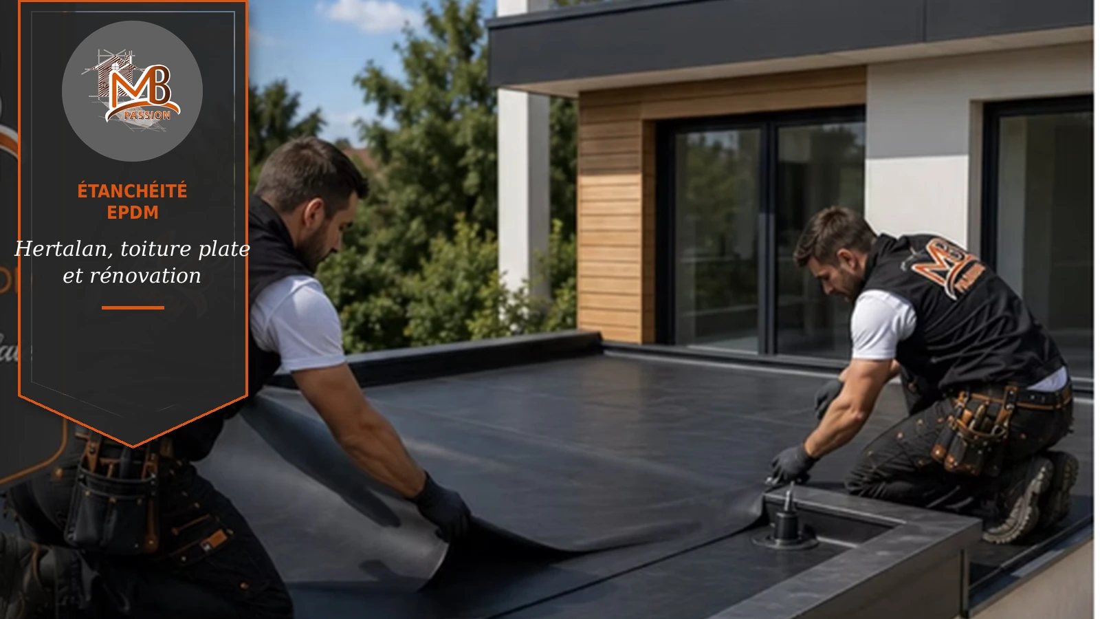 Étanchéité EPDM Hertalan - Rénov MB Passion